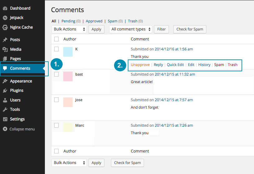 Comments