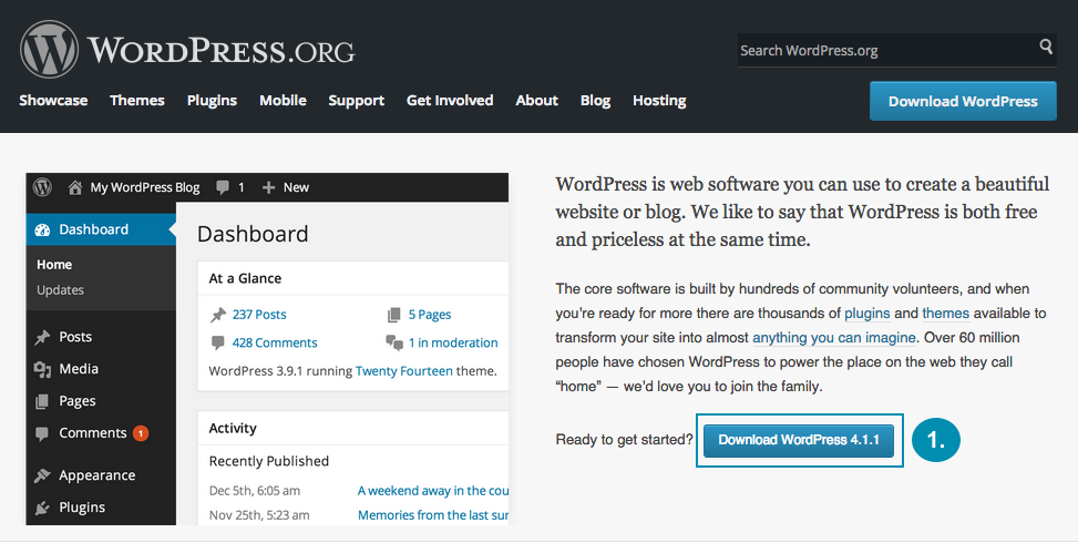 Download WordPress