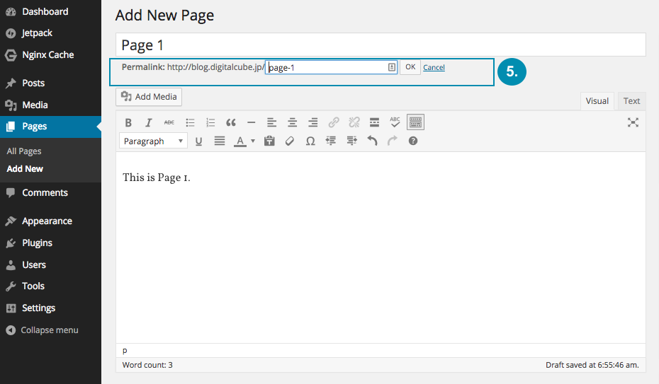 Create a Page