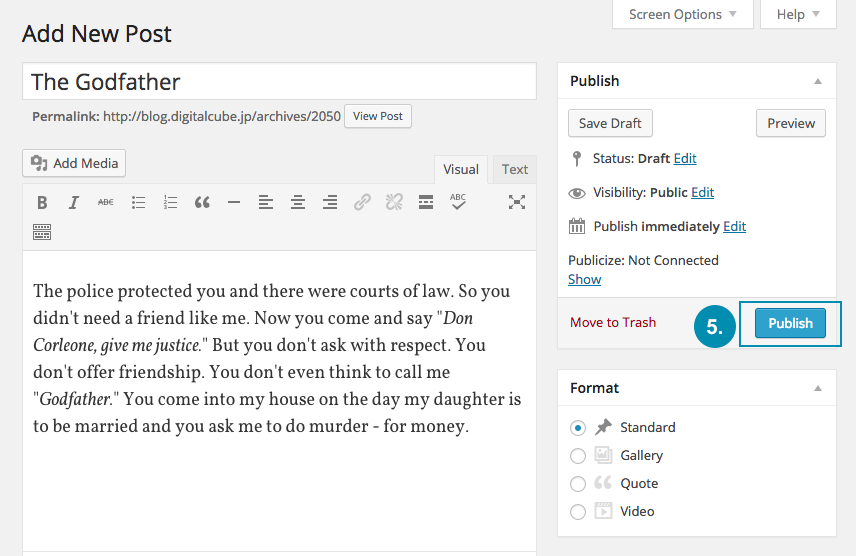 Publish